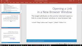 Web Programming 1 - Chapter 7 Lecture - Fall 2016