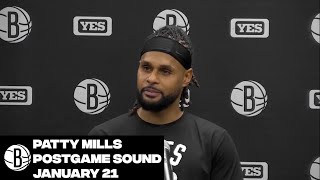 Patty Mills | Postgame Sound | 1/21/22