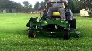 John Deere Z930m ZTrack Tweel with mod first cut