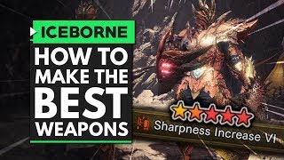 MHW Iceborne | New Safi'jiiva Awakened Weapon System Explained - How to Make the Best Weapons