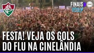 VEJA A REAÇÃO DA TORCIDA DO FLUMINENSE NOS GOLS DO TÍTULO DA LIBERTADORES! | ENM FINAIS 2023 77F