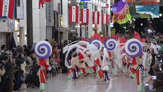 濱長 花神楽 2018 龍馬生誕祭  帯屋町2丁目会場 [4K] 11.15