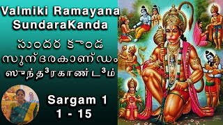 Valmiki's Sundara Kanda - Sargam 1 (1-15) with lyrics