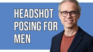 Headshot Posing Tips for Men