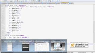 Creating Navbar in jQuery Mobile