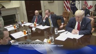 Winthrop Poll: 47% of South Carolinians disapprove of Trump