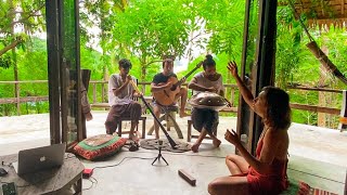 Oriental Porch Sessions | Handpan, Didgeridoo, Guitar \u0026 Vocals