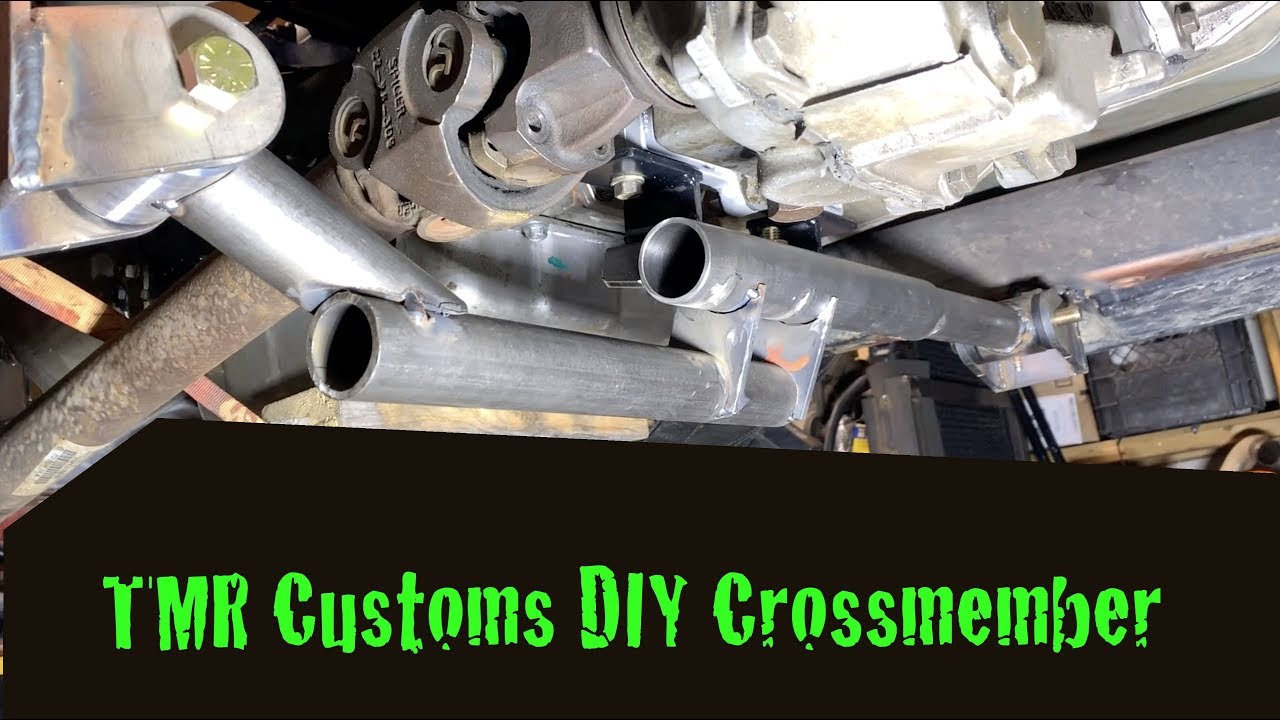 Ls Swap Transmission Support Crossmember Diy Youtube