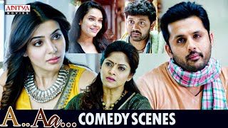 "A Aa" Movie Comedy Scenes || Nithiin, Samantha, Anupama || Trivikram || Aditya Movies
