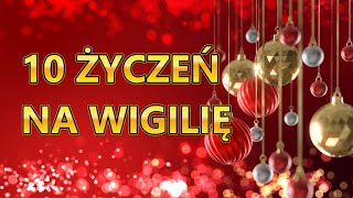 10 życzeń na Wigilię. Życzenia bożonarodzeniowe do wysłania dla bliskich.