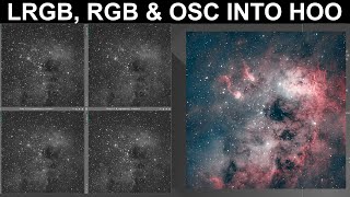 Transform LRGB, RGB & OSC Images Into the HOO Color Palette