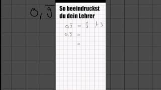 So beeindruckst du dein Lehrer