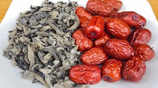 Matching fungus with red dates can solve many women’s worries, save money and be practical, try it