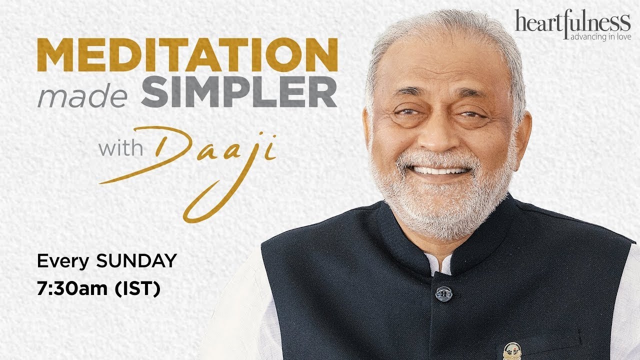 Meditation Made Simpler | Live Meditation with Daaji | 7.30 AM | 26th June 2022 | Heartfulness