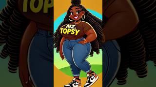 Meet Mz. Topsy #hello #smallbusiness #custom #mztopsyscreations