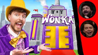 I Built Willy Wonka's Chocolate Factory! - @MrBeast | RENEGADES REACT