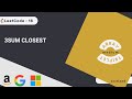 3Sum Closest - Leetcode - 16 (with explanantion)