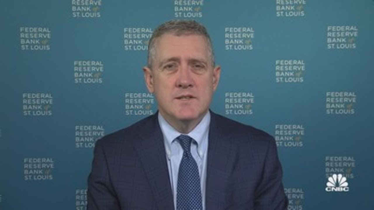 Watch Cnbc S Full Interview With St Louis Fed President James Bullard