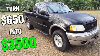 I Bought a $650 Truck and Flipped It for $3,500 - Here's How!