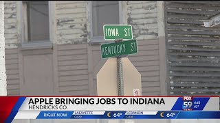 Apple bringing hundreds of jobs to Indiana