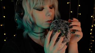 ASMR | clicky Whispering in the Rain - close up, cupped ramble