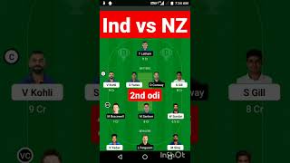 IND vs NZ | IND vs NZ 2nd ODI DREAM11 PREDICTION