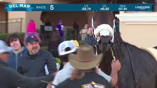 Fomo Joe wins race 5 at Del Mar 11/17/24