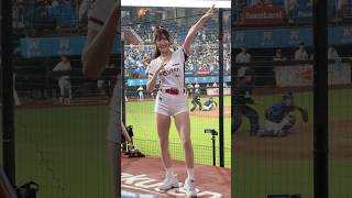 不太熟悉怎麼跳 菲菲Aviva 李勛傑應援 #台湾チアリーデ #樂天女孩 #RakutenGirls 240828