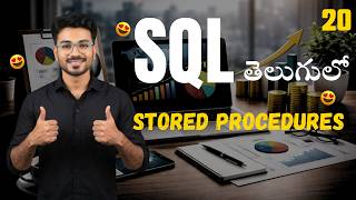 🔥 Stored Procedures in SQL Explained Easy | Normal SP, Parameterized SP & Temporary SP | SQL Telugu
