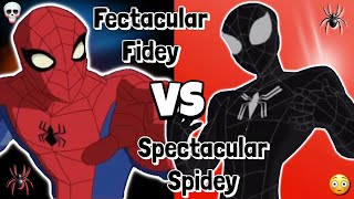 The Spectacular Spidey VS The Fectacular Fidey (ALL PARTS) 🕷💀🕷#spectacularspiderman