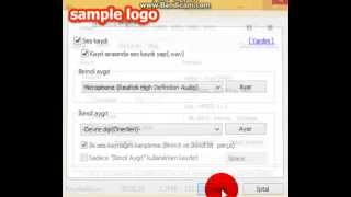 Bandicam Ses Kayıdı Ayarlama Ve Fare Efekti Ekleme