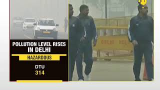 Delhi pollution levels rise, average quality index at 352