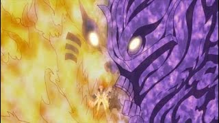 Naruto y Sasuke pelean jutos contra Obito || Naruto y Minato unen fuerzas || Sub Español