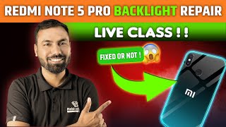 REDMI NOTE 5 Pro Back Light Repair Secrets Revealed!