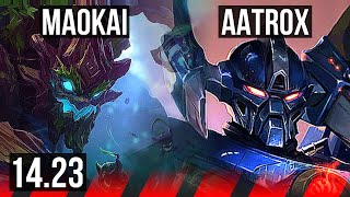 MAOKAI vs AATROX (TOP) | KR Master | 14.23