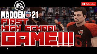 Madden 21 [Face of the Franchise Gameplay] Episode 1