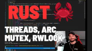 Rust Programming - [ Threads, ARC, Mutex, RwLock ]