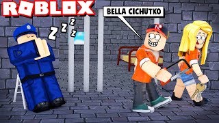 SYMULATOR UCIECZKI Z WIĘZIENIA W ROBLOX! 👮 Vito i Bella