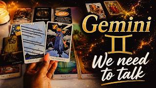 GEMINI♊CONVERSATION COMING! THEY'RE READY TO TALK💌 #tarot