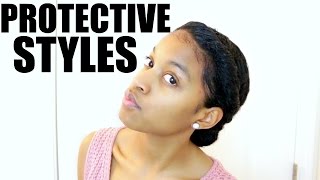 EASY Protective Style for Natural Hair|Elegant, Classy Protective Styles