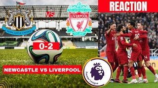 Newcastle vs Liverpool 0-2 Live Stream Premier League Football EPL Match Commentary Score Highlights