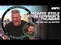 Pat McAfee steals Boston Connor's thunder 🤣 | The Pat McAfee Show