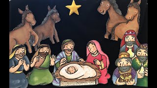 「クリスマス物語」子ども向け聖書からのメッセージ　ー　心温まる、主のご降誕のできごとをペープサート朗読劇でお届けします・・・