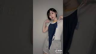 BOOM TIKTOK JEPANG CHALLENGE 1秒変身！良い子は最後まで見ちゃダメ🙈#ショート女子#競泳水着