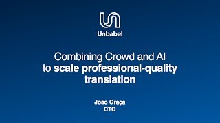 Combining crowd and AI to scale professional-quality translation