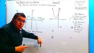 End behavior of non linear function graph ASL explained