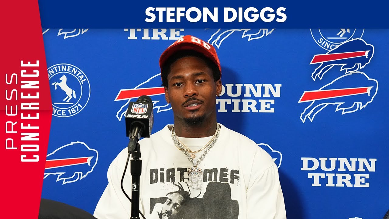 Stefon Diggs After Bills Defeat Rams In NFL Season Opener | Buffalo ...