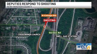 New Hanover Co. Sheriff’s Office respond to shooting at Gordon and N. College