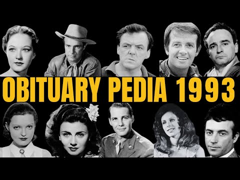Famous Hollywood Celebrities We've Lost in 1993 – Obituary in 1993 – EP3