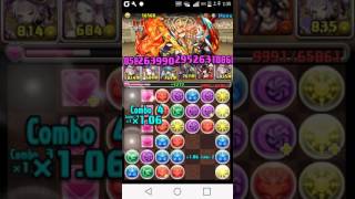 [パズドラ][チャレンジダンジョン！36]LV.8 夜陰の日龍喚士・カンナ PT